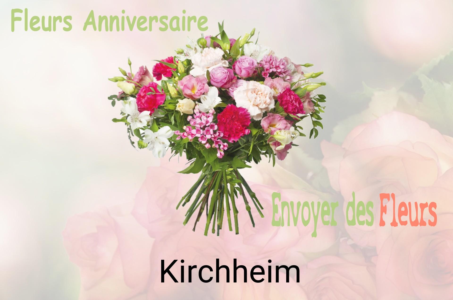 Bouquet de fleurs d’anniversaire livré à Kirchheim